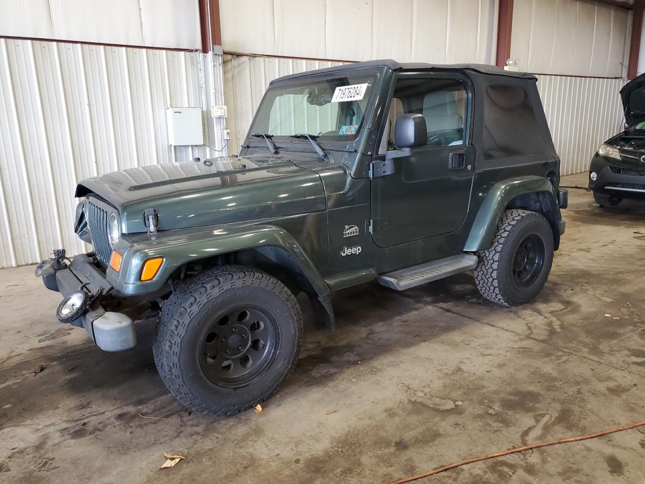 2003 Jeep Wrangler / Tj Sahara VIN: 1J4FA59S93P303096 Lot: 71976284