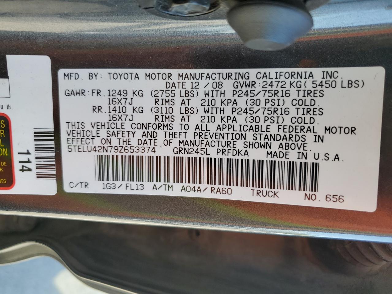 2009 Toyota Tacoma - Image 13