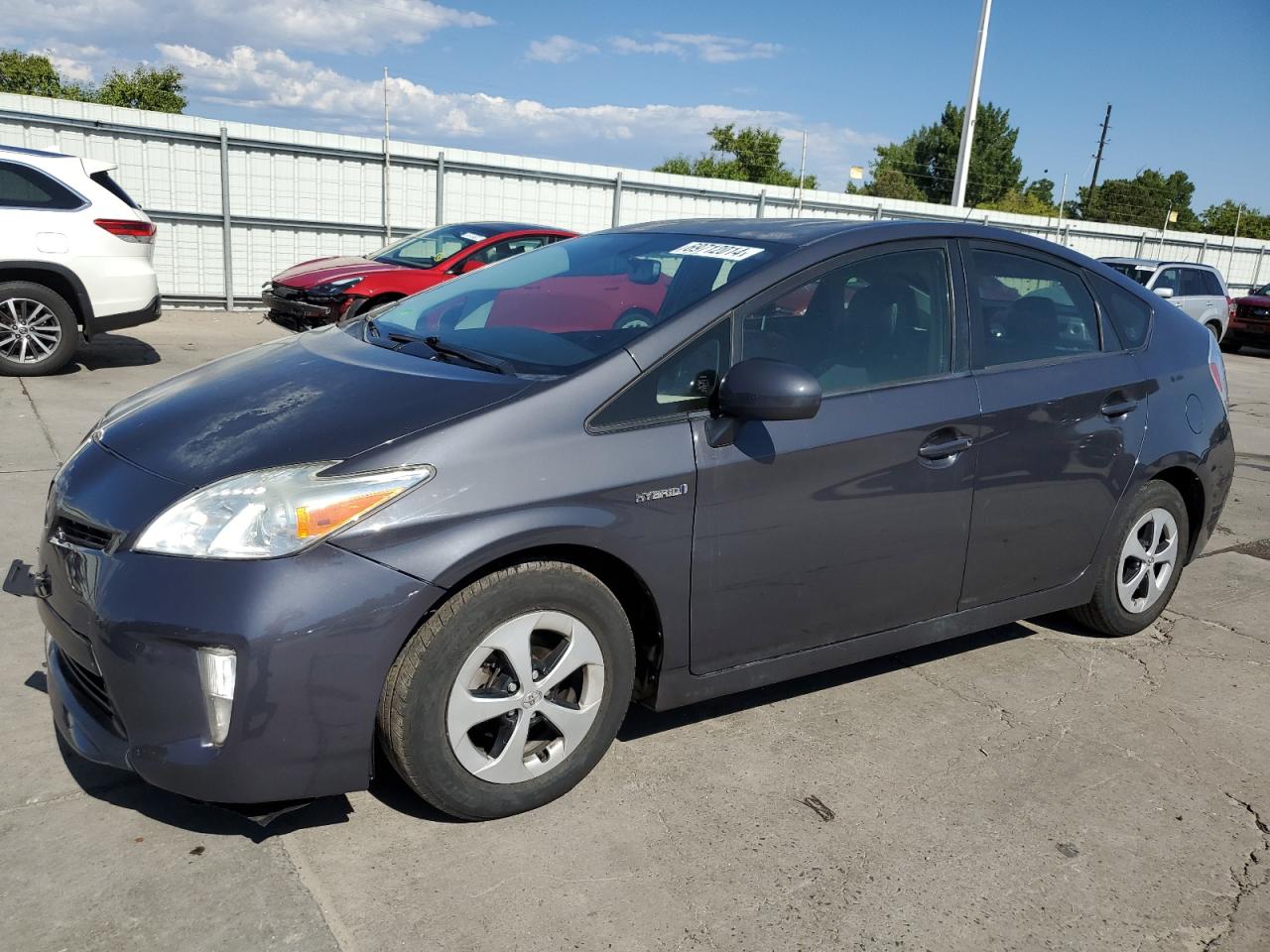 2014 Toyota Prius VIN: JTDKN3DUXE1811332 Lot: 69712014