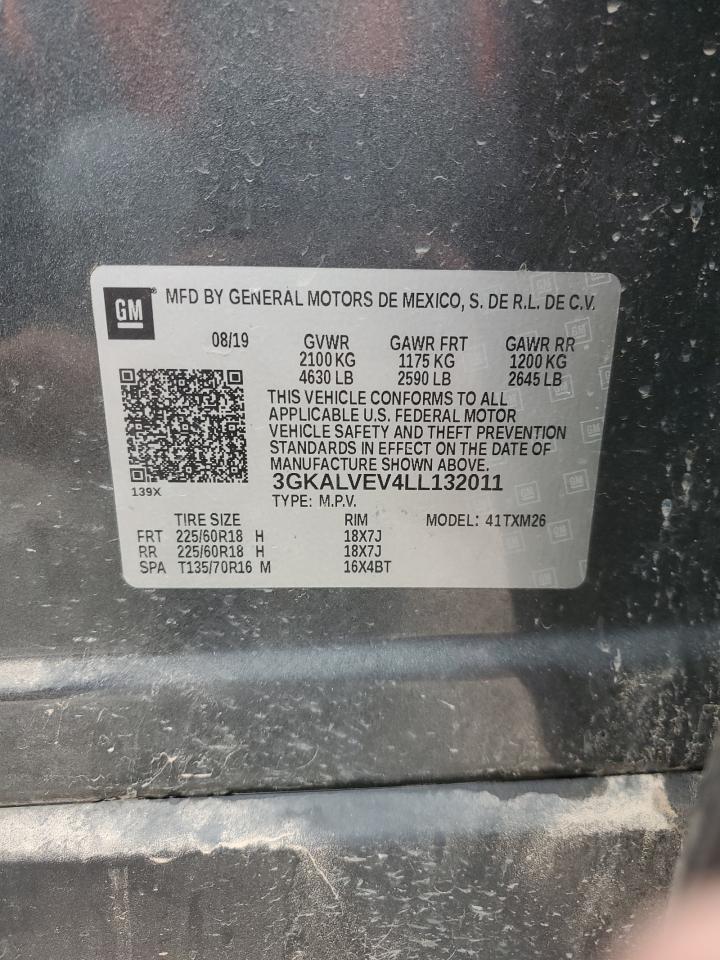 3GKALVEV4LL132011 2020 GMC Terrain Slt