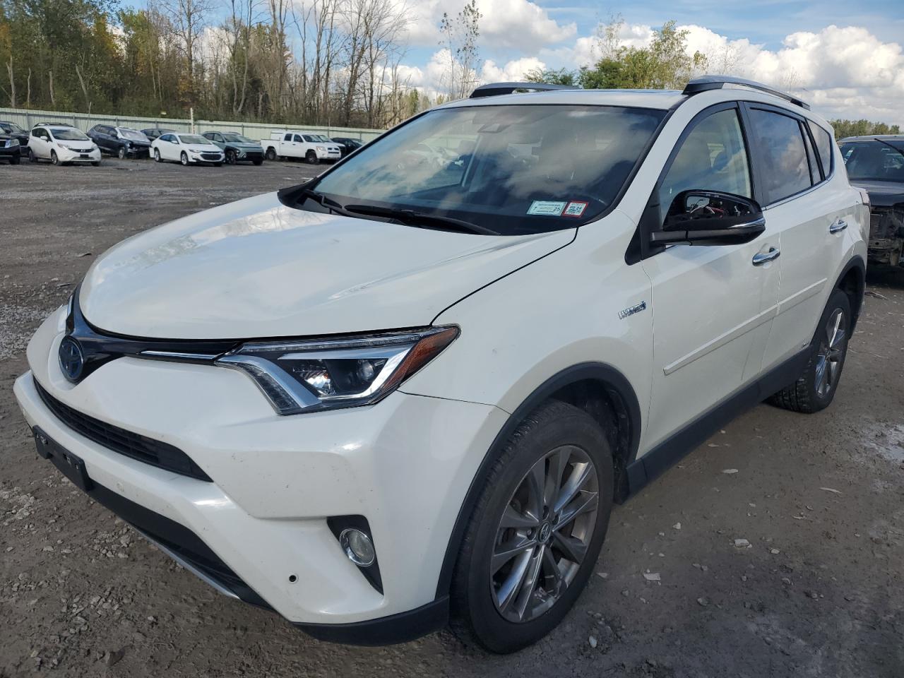 2018 Toyota Rav4 Hv Limited VIN: JTMDJREV6JD207543 Lot: 72930394