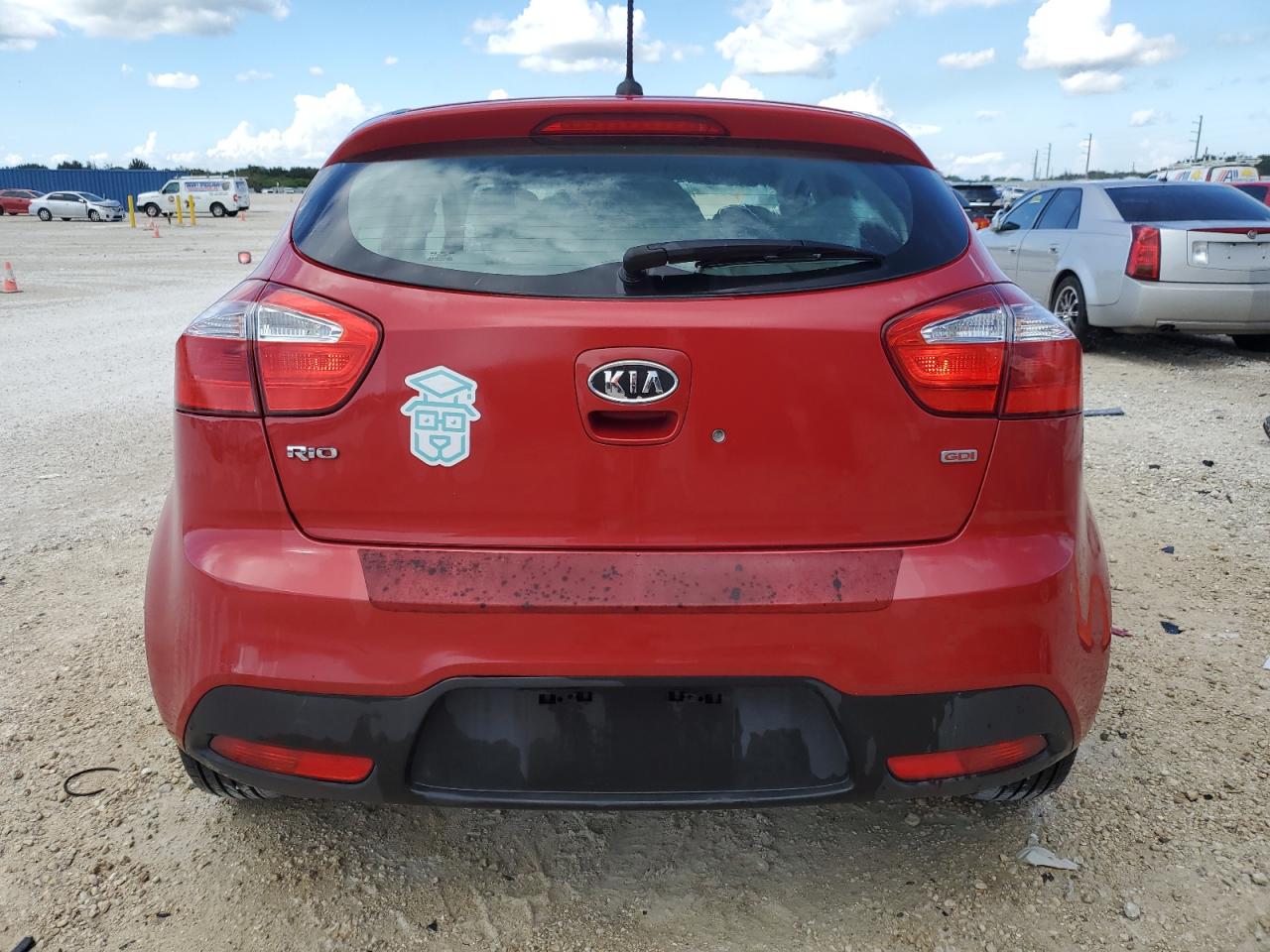 KNADM5A36D6118906 2013 Kia Rio Lx