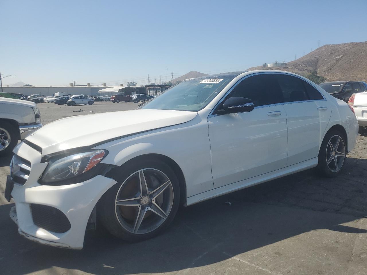 55SWF4KB9GU099328 2016 MERCEDES-BENZ C CLASS - Image 1