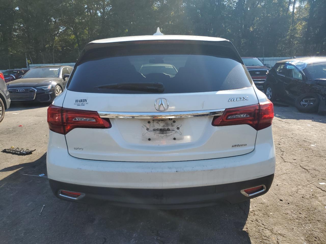 2015 Acura Mdx Technology VIN: 5FRYD4H49FB016700 Lot: 72345794