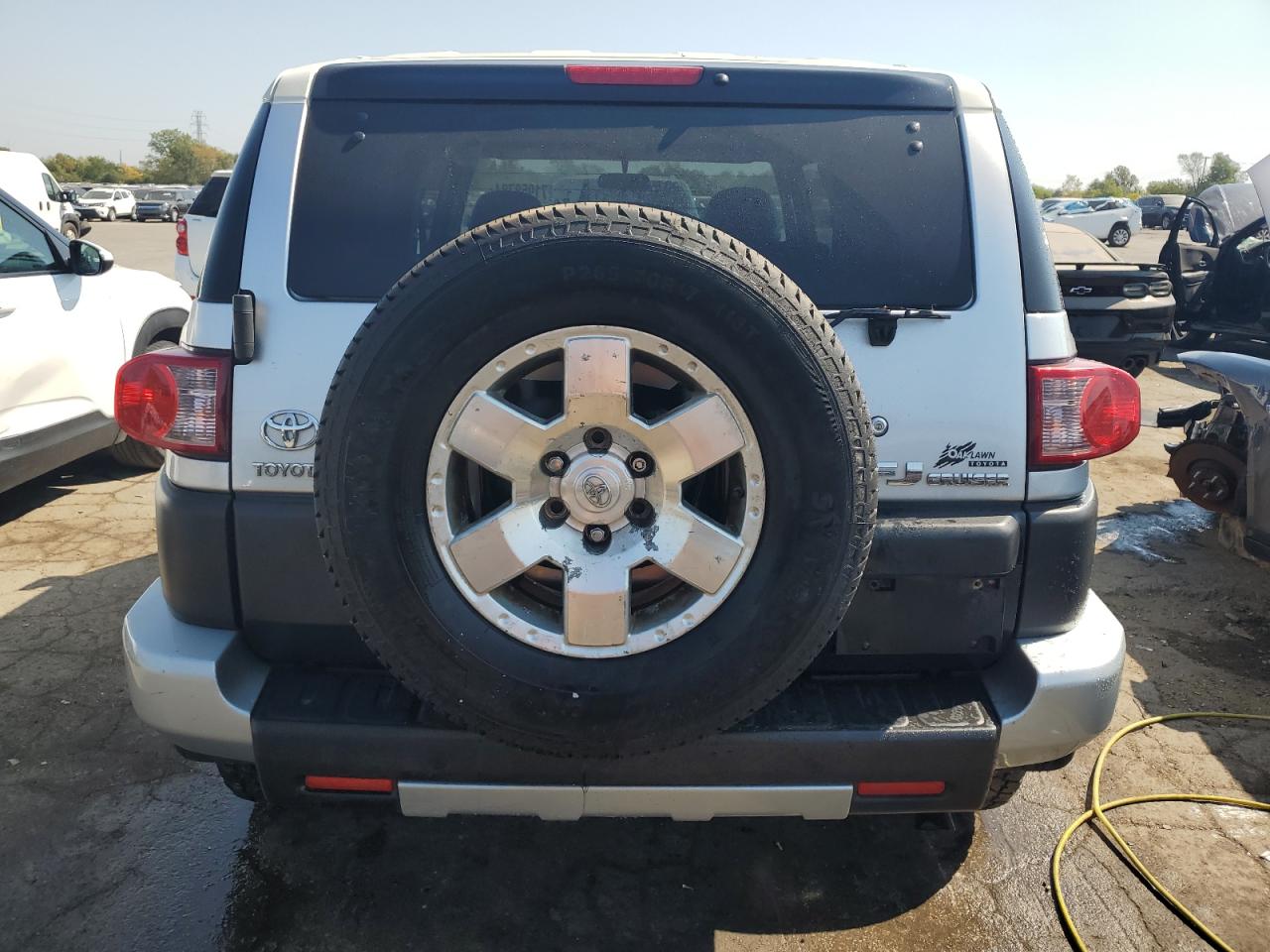 2008 Toyota Fj Cruiser VIN: JTEBU11F68K019170 Lot: 71958784