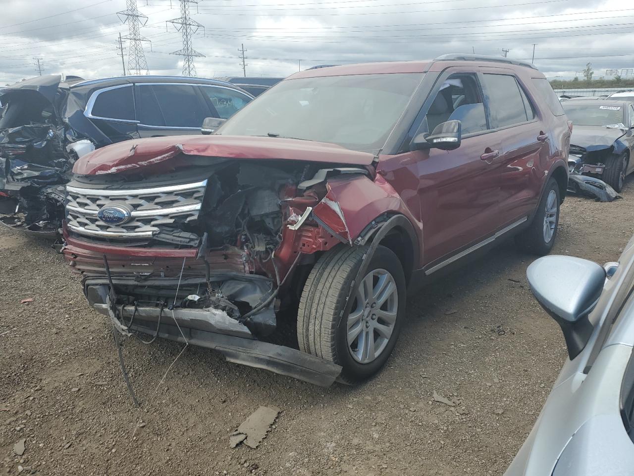 1FM5K8D8XJGB50216 2018 FORD EXPLORER - Image 1