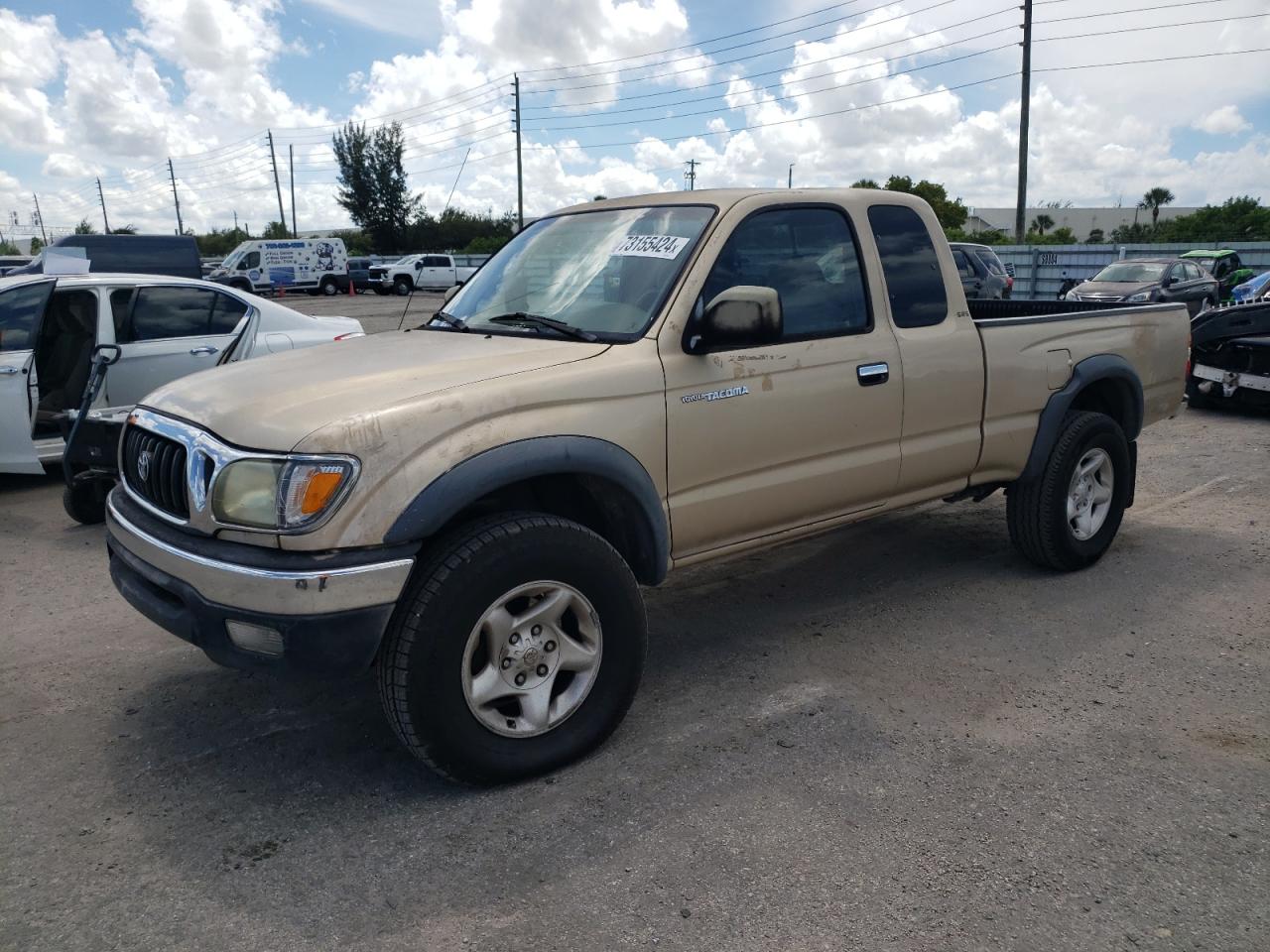 2003 Toyota Tacoma Xtracab Prerunner VIN: 5TESN92N53Z224814 Lot: 73155424