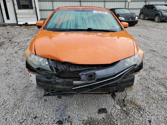 Coupet HONDA CIVIC 2014 Pomarańczowy