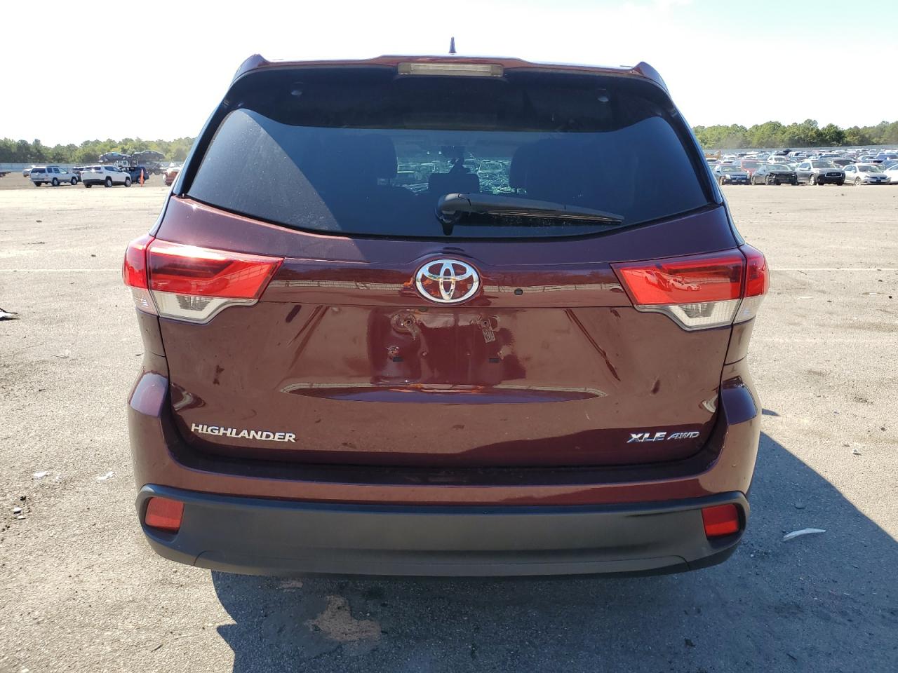 2019 Toyota Highlander Se VIN: 5TDJZRFH3KS989780 Lot: 70810194