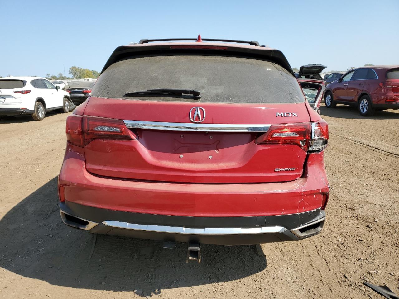 5J8YD4H82JL006117 2018 Acura Mdx Advance