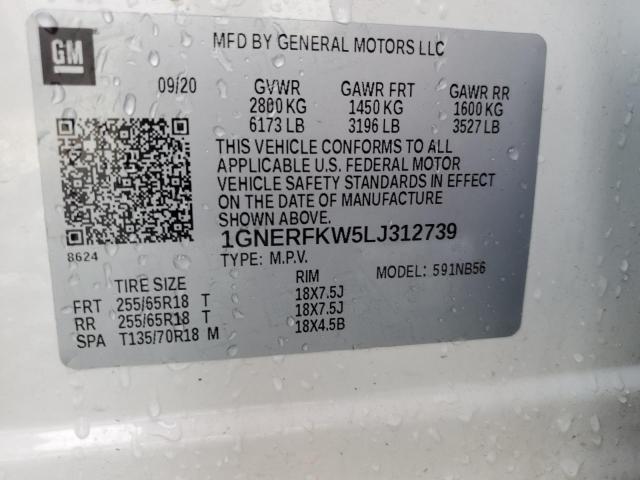 1GNERFKW5LJ312739 Chevrolet Traverse L 13