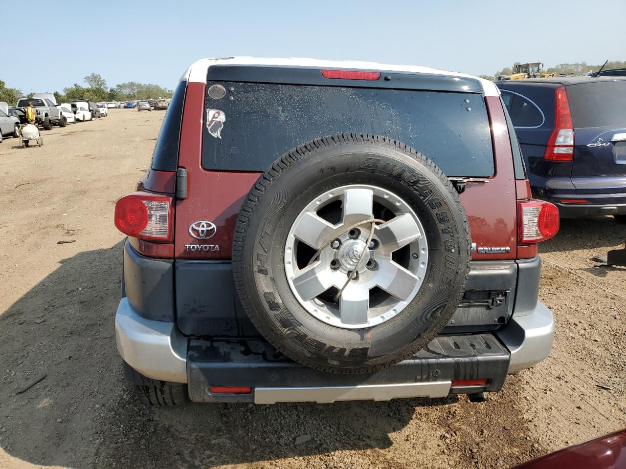 2008 Toyota Fj Cruiser VIN: JTEZU11F48K007436 Lot: 70776314