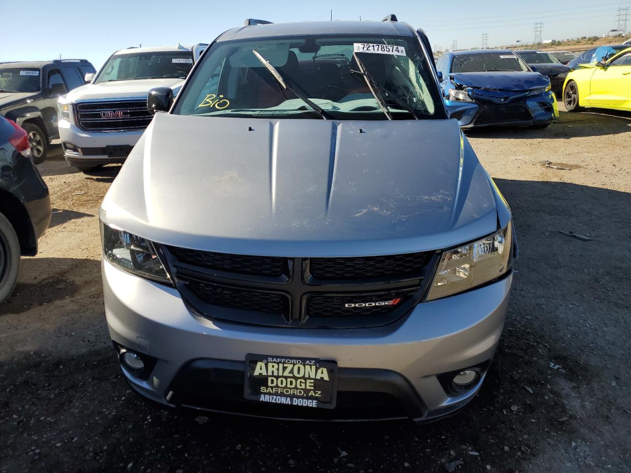 2018 Dodge Journey Sxt VIN: 3C4PDCBG9JT526341 Lot: 72178574