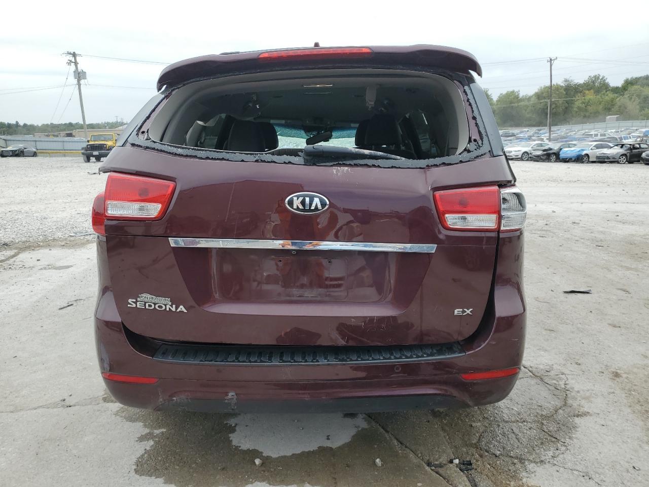 2018 Kia Sedona Ex VIN: KNDMC5C14J6395857 Lot: 70783564