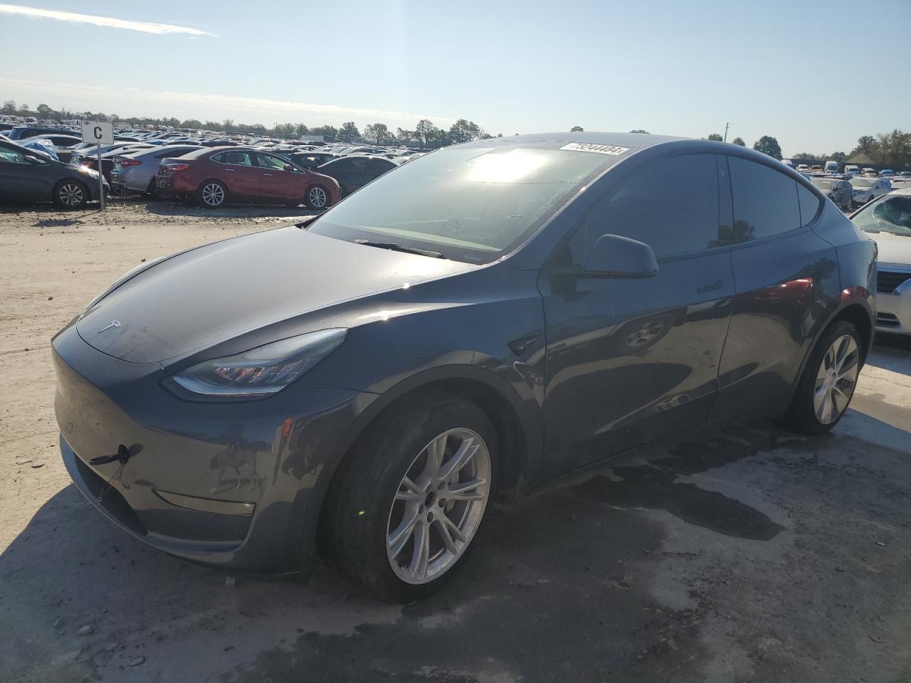 5YJYGDEE3MF106623 2021 TESLA MODEL Y - Image 1