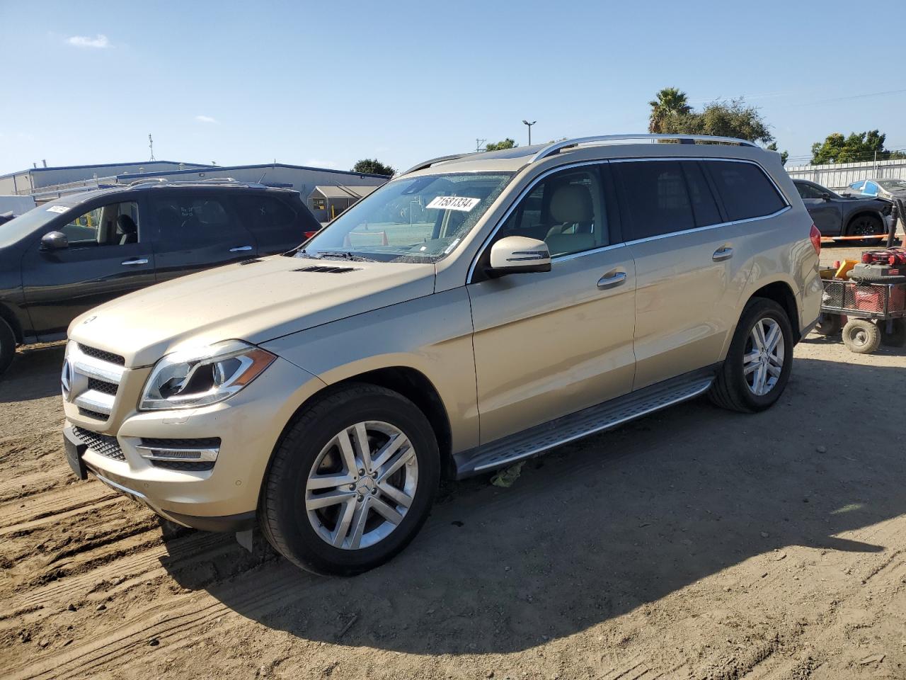 VIN 4JGDF7CE9DA161474 2013 MERCEDES-BENZ GL-CLASS no.1