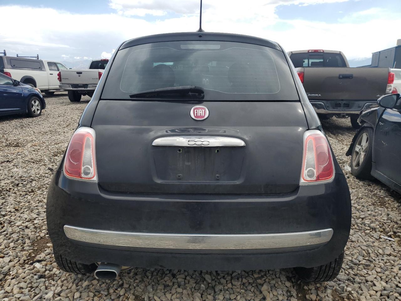 2012 Fiat 500 Lounge VIN: 3C3CFFCR6CT383611 Lot: 72077694