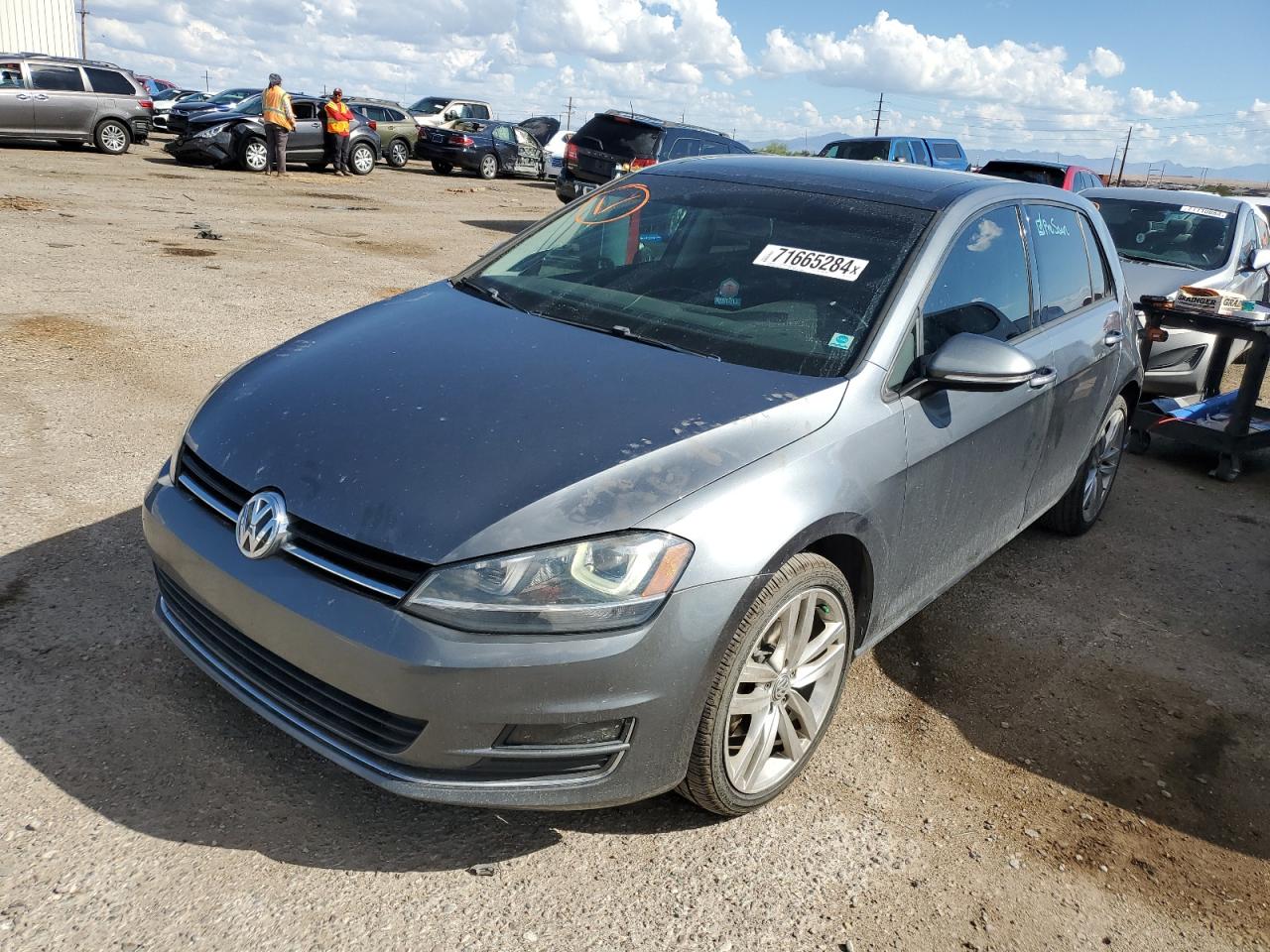 3VWRA7AU6FM072824 2015 Volkswagen Golf Tdi