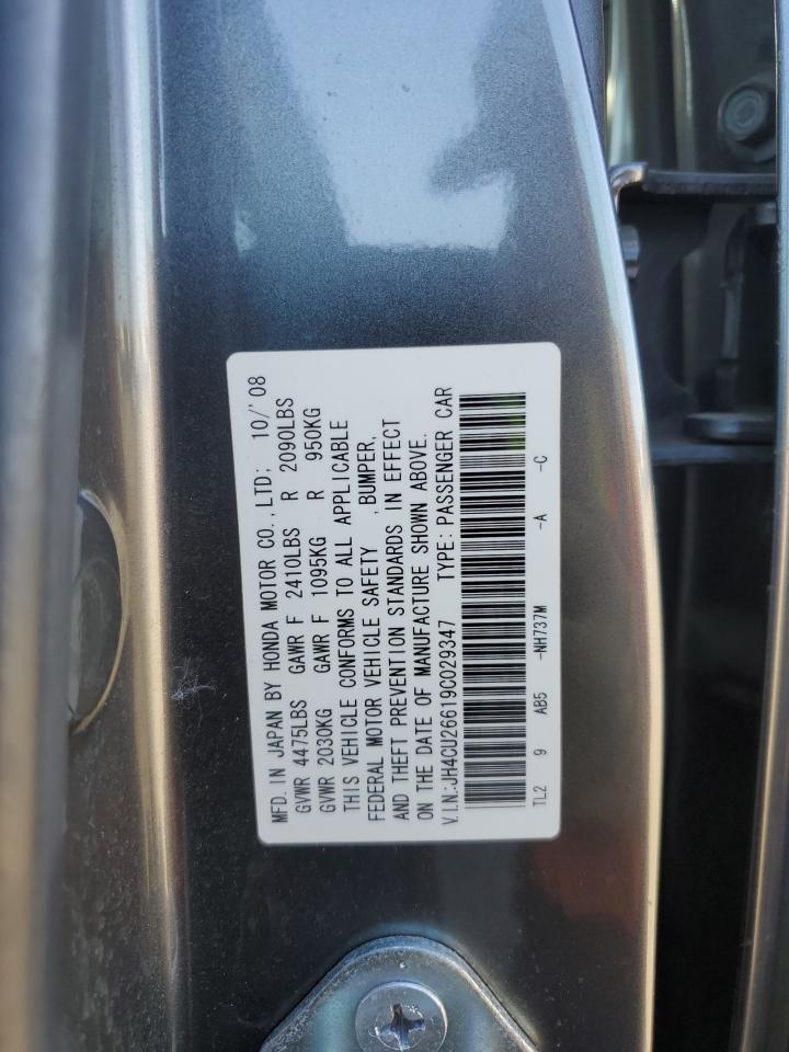 JH4CU26619C029347 2009 Acura Tsx