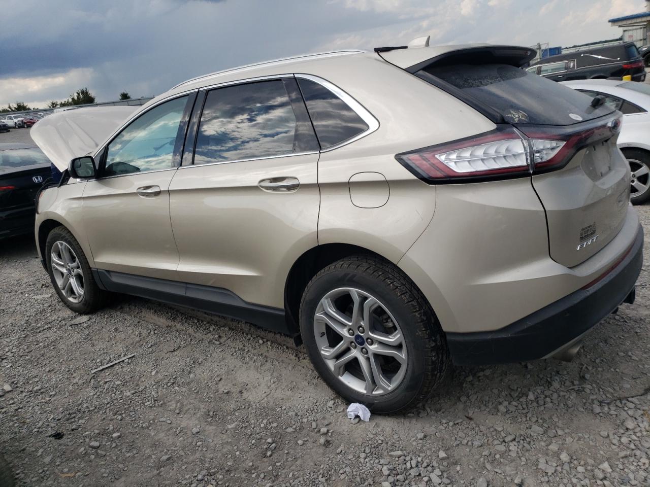 2018 Ford Edge Titanium VIN: 2FMPK3K84JBB66918 Lot: 70396504