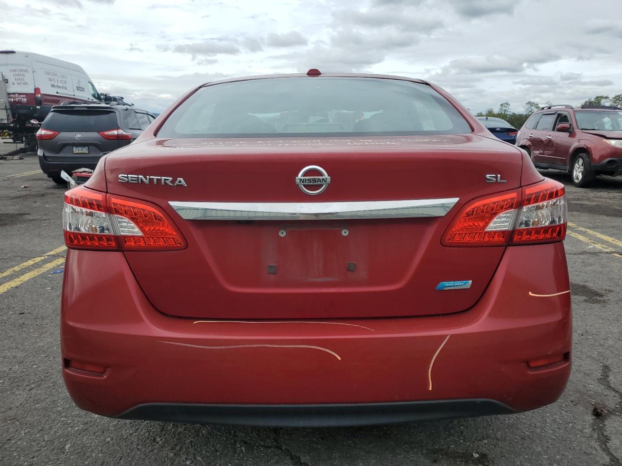 2013 Nissan Sentra S VIN: 3N1AB7AP8DL747134 Lot: 72903754