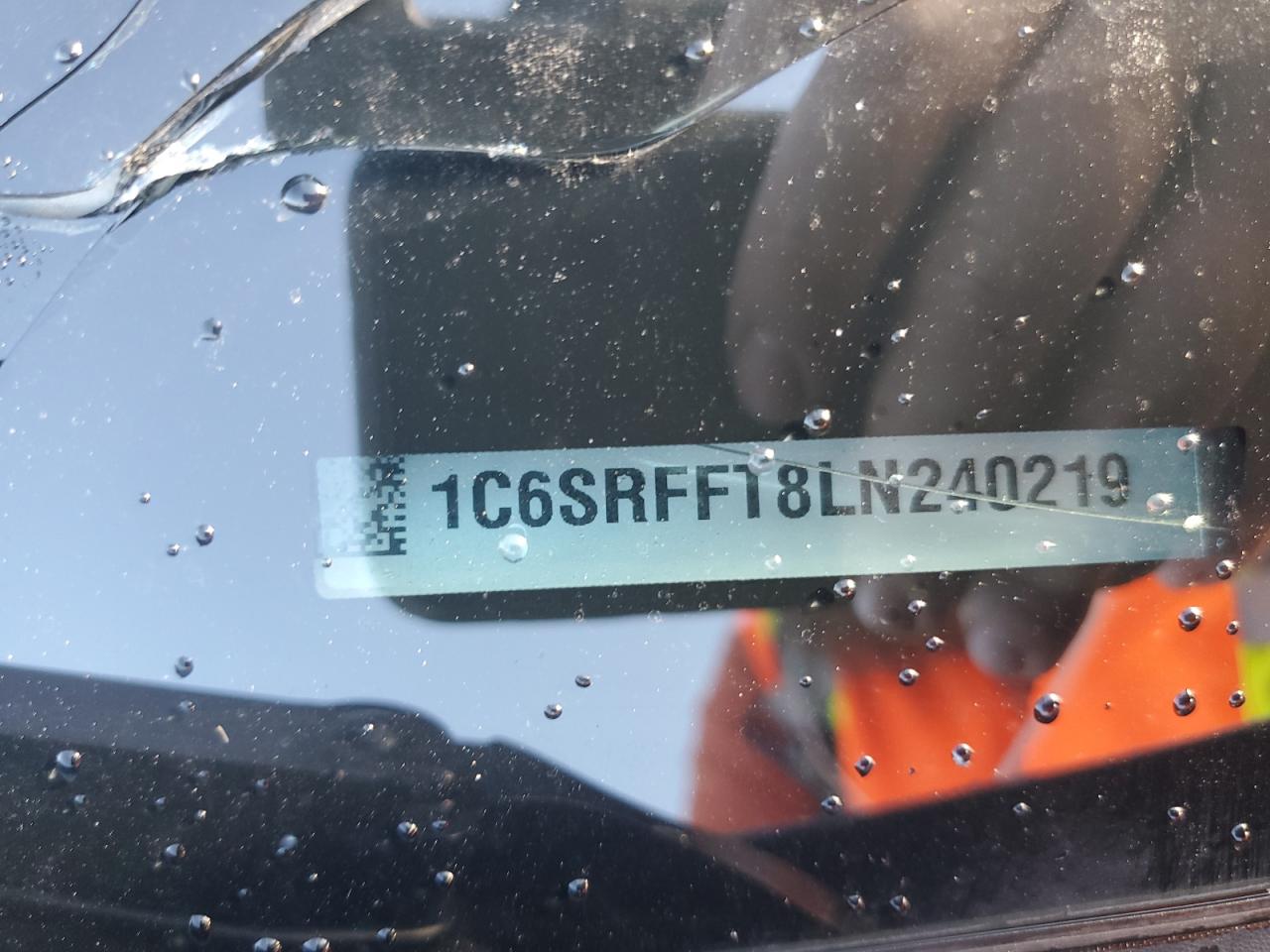 1C6SRFFT8LN240219 2020 Ram 1500 Big Horn/Lone Star