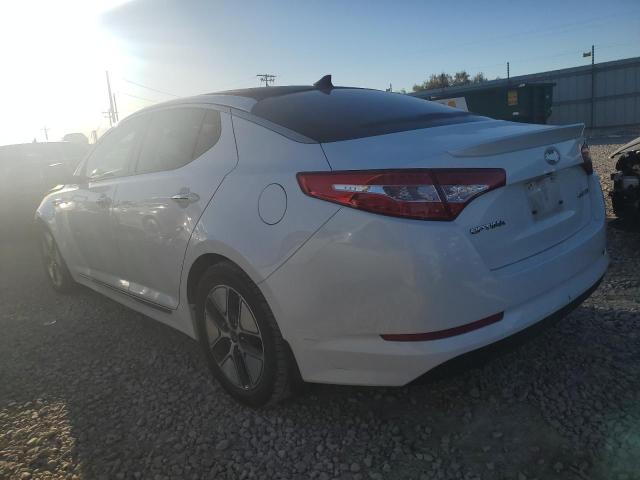 Sedans KIA OPTIMA 2013 Biały