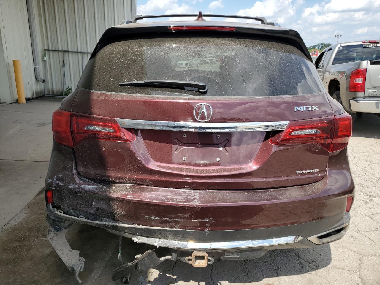 2017 Acura Mdx Technology VIN: 5FRYD4H56HB011675 Lot: 70150214