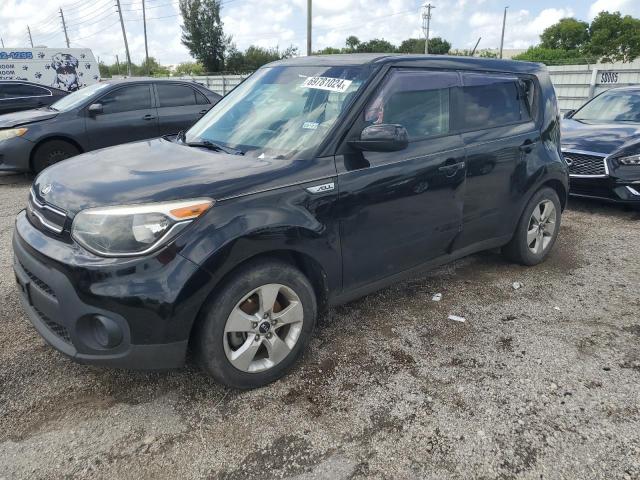  KIA SOUL 2018 Чорний