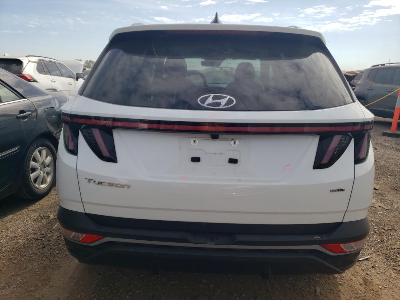 2022 Hyundai Tucson Sel VIN: 5NMJCCAE2NH126293 Lot: 71622394