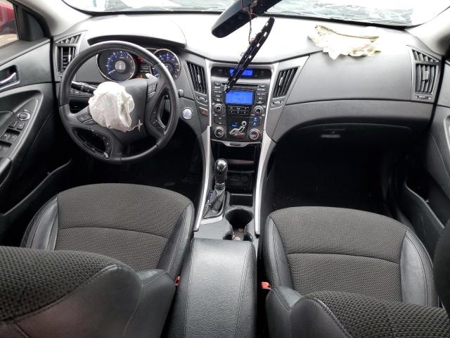 Sedans HYUNDAI SONATA 2012 Czerwony