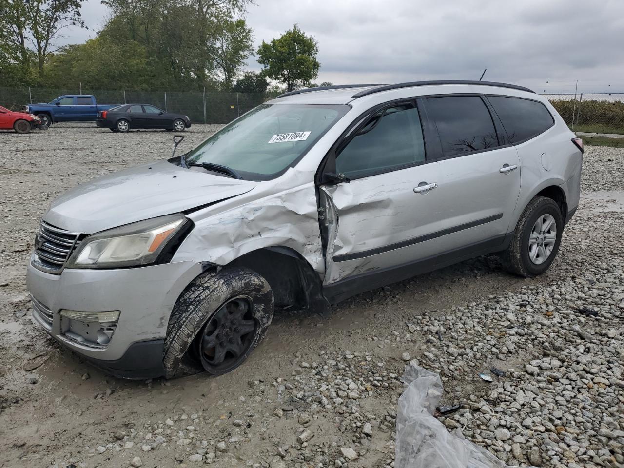 CHEVROLET TRAVERSE 2014 VIN 1GNKRFED9EJ215771