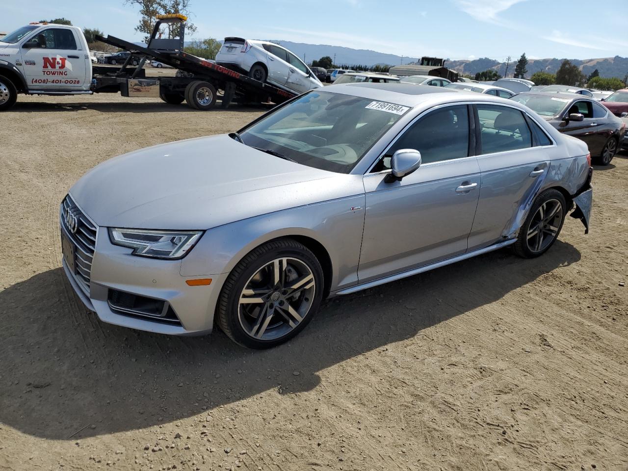 2017 Audi A4 Prestige VIN: WAUFNAF45HN035401 Lot: 71991694