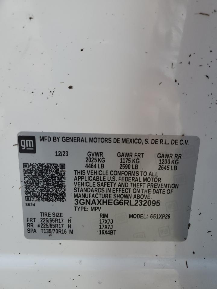 3GNAXHEG6RL232095 2024 Chevrolet Equinox Ls