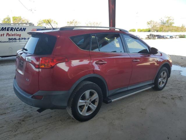  TOYOTA RAV4 2014 Червоний