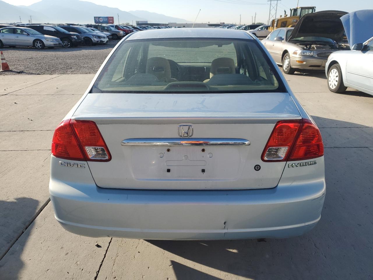 2003 Honda Civic Hybrid VIN: JHMES956X3S026355 Lot: 70315384