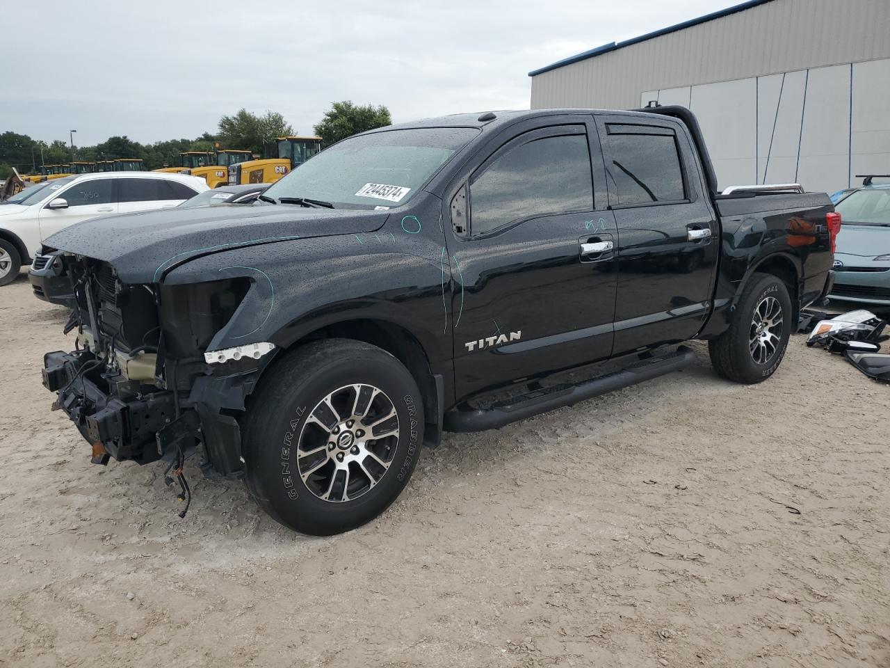 2021 Nissan Titan Sv VIN: 1N6AA1EF6MN526983 Lot: 72445374