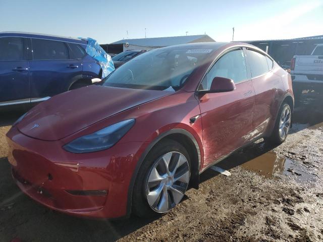  TESLA MODEL Y 2023 Червоний