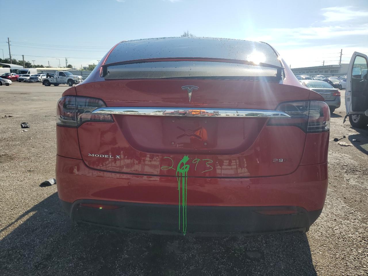 2016 Tesla Model X VIN: 5YJXCBE47GF012123 Lot: 71265304