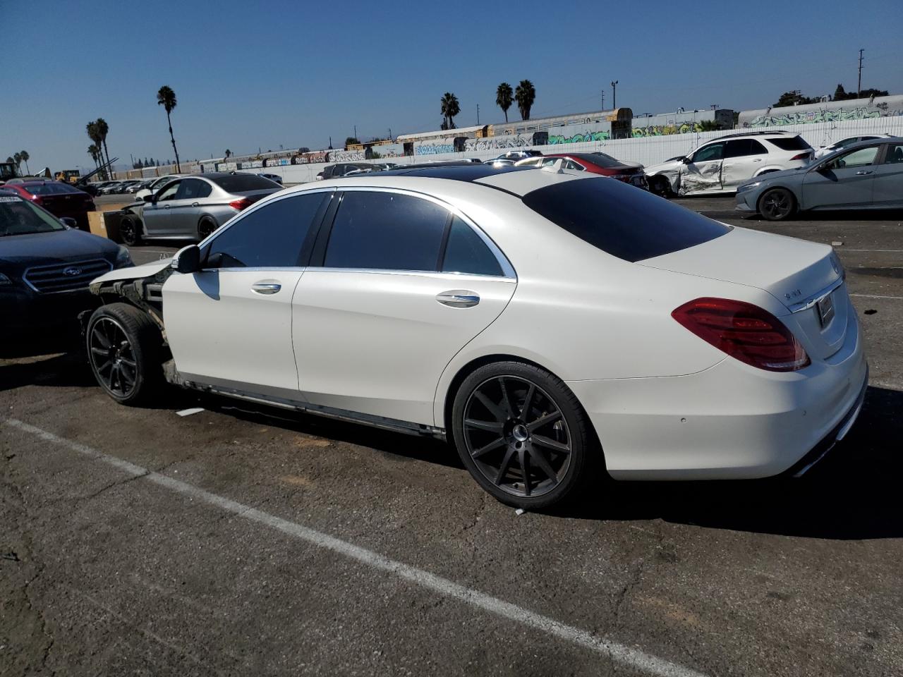 WDDUG7JB2FA090458 2015 MERCEDES-BENZ S CLASS - Image 2