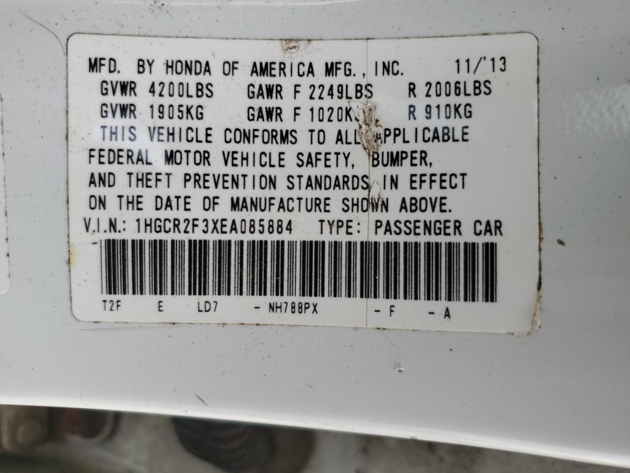 2014 Honda Accord - Image 14