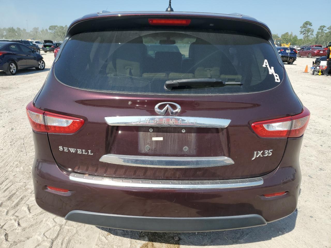 2013 Infiniti Jx35 VIN: 5N1AL0MN5DC343128 Lot: 71964674