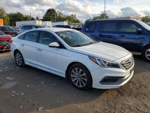  HYUNDAI SONATA 2015 Белый