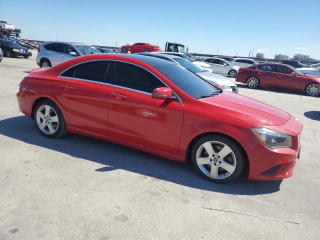 Sedans MERCEDES-BENZ CLA-CLASS 2015 Czerwony