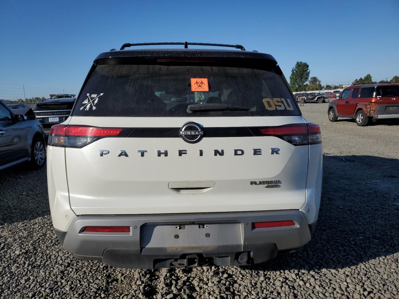 2022 Nissan Pathfinder Platinum VIN: 5N1DR3DK8NC226048 Lot: 73312784