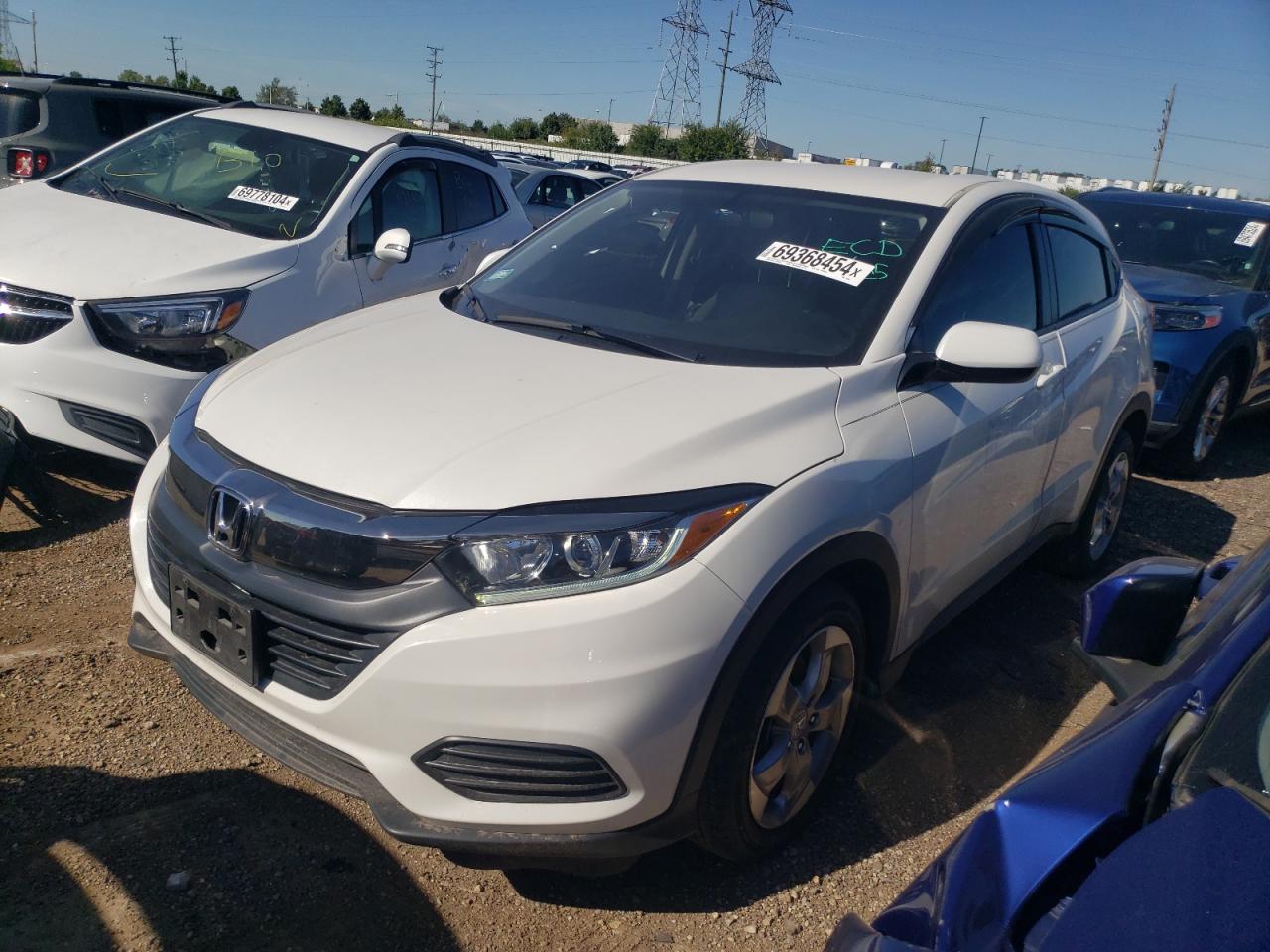 2022 Honda Hr-V Lx VIN: 3CZRU5H3XNM741844 Lot: 69368454