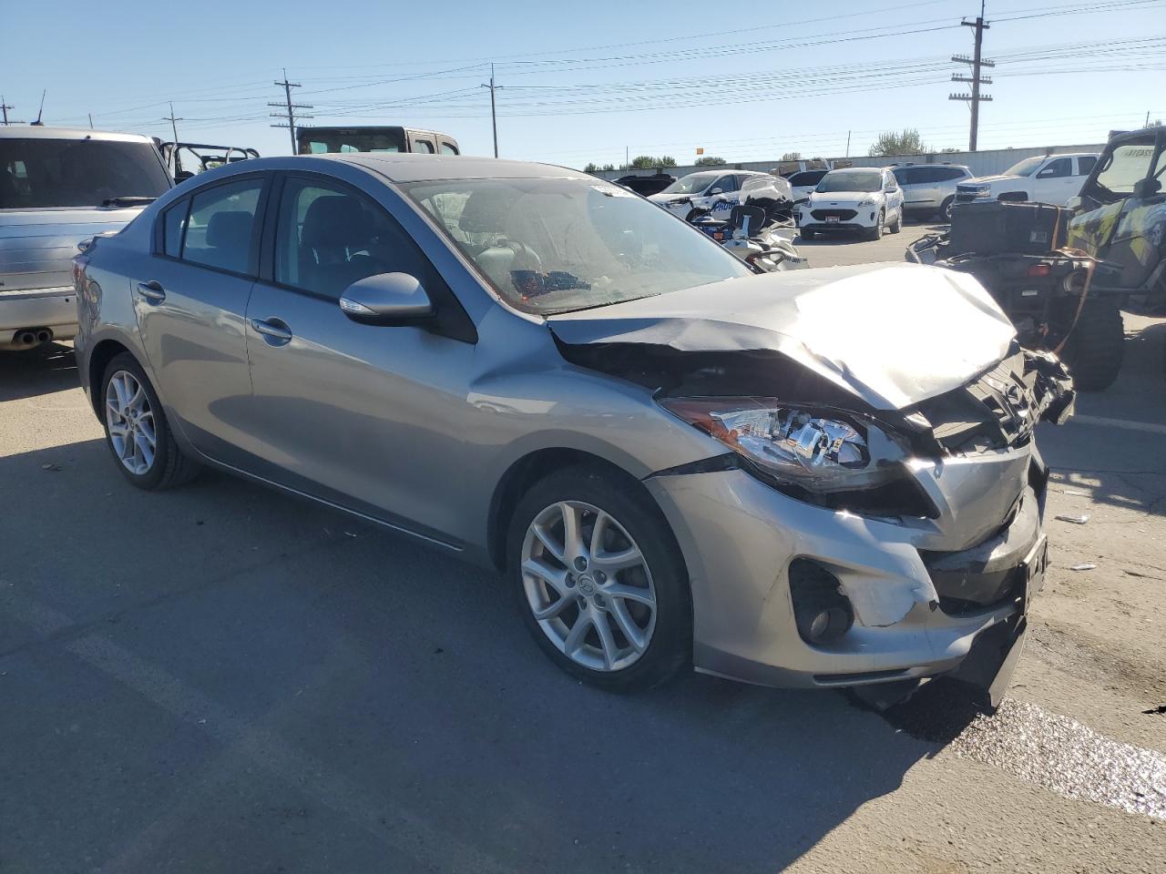 2012 Mazda 3 S VIN: JM1BL1W61C1557676 Lot: 72707284