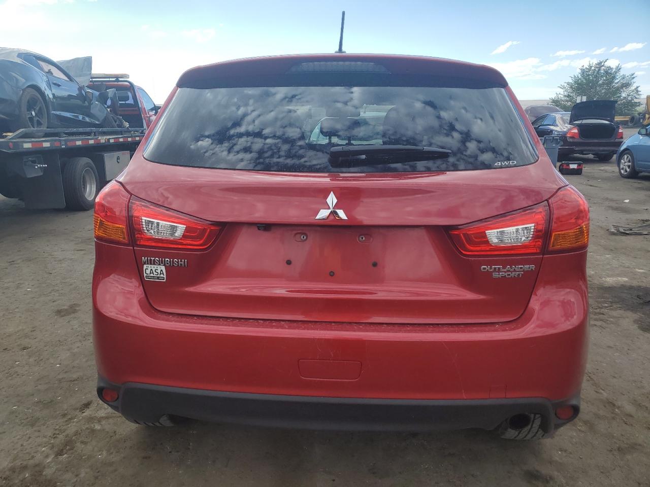 2014 Mitsubishi Outlander Sport Se VIN: 4A4AR4AUXEE001971 Lot: 72088014