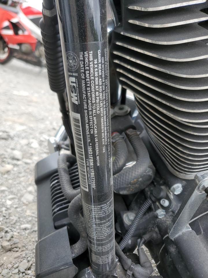 2015 Harley-Davidson Flhr Road King VIN: 1HD1FBM11FB677989 Lot: 70464634