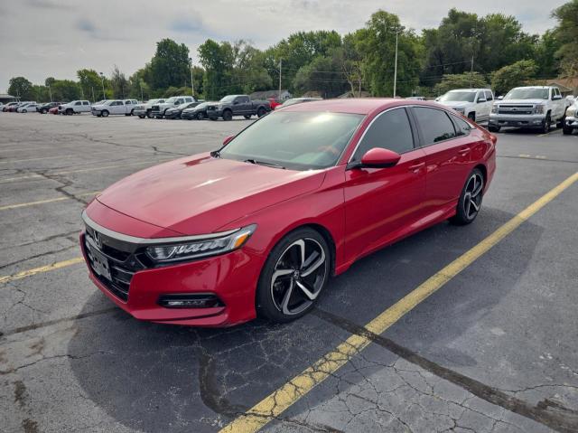  HONDA ACCORD 2018 Красный